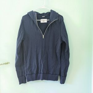 quarter zip hoodie